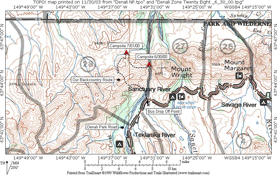 Denali National Park (Zone 28) N2Backpacking